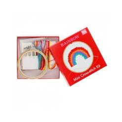 Mini Cross Stitch Kit (Rainbow)
