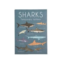 Shark Temporary Tattoos (2 Sheets)