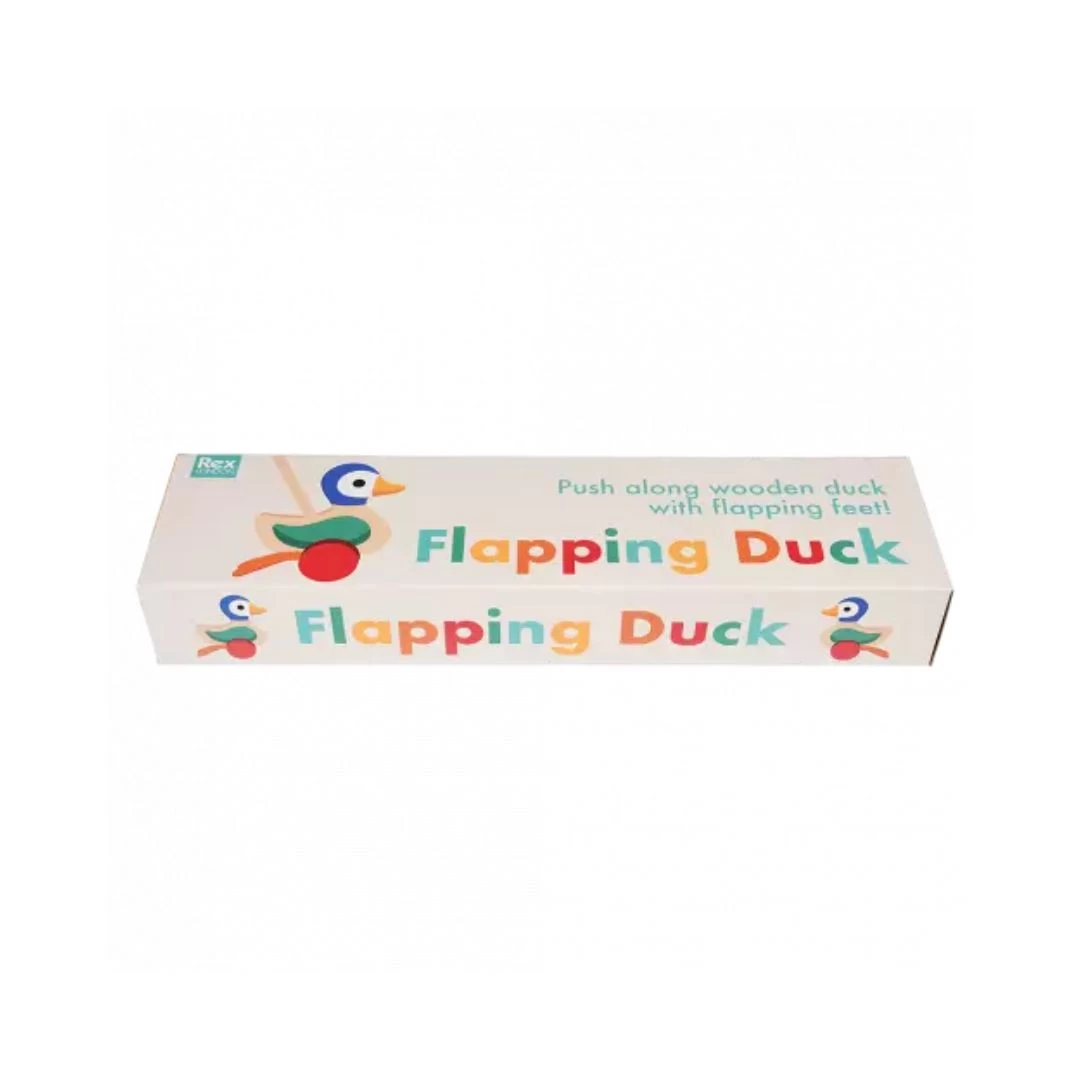 Wooden Push-Along Toy (Duck)