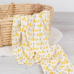 Little Ducks Swaddling Blanket