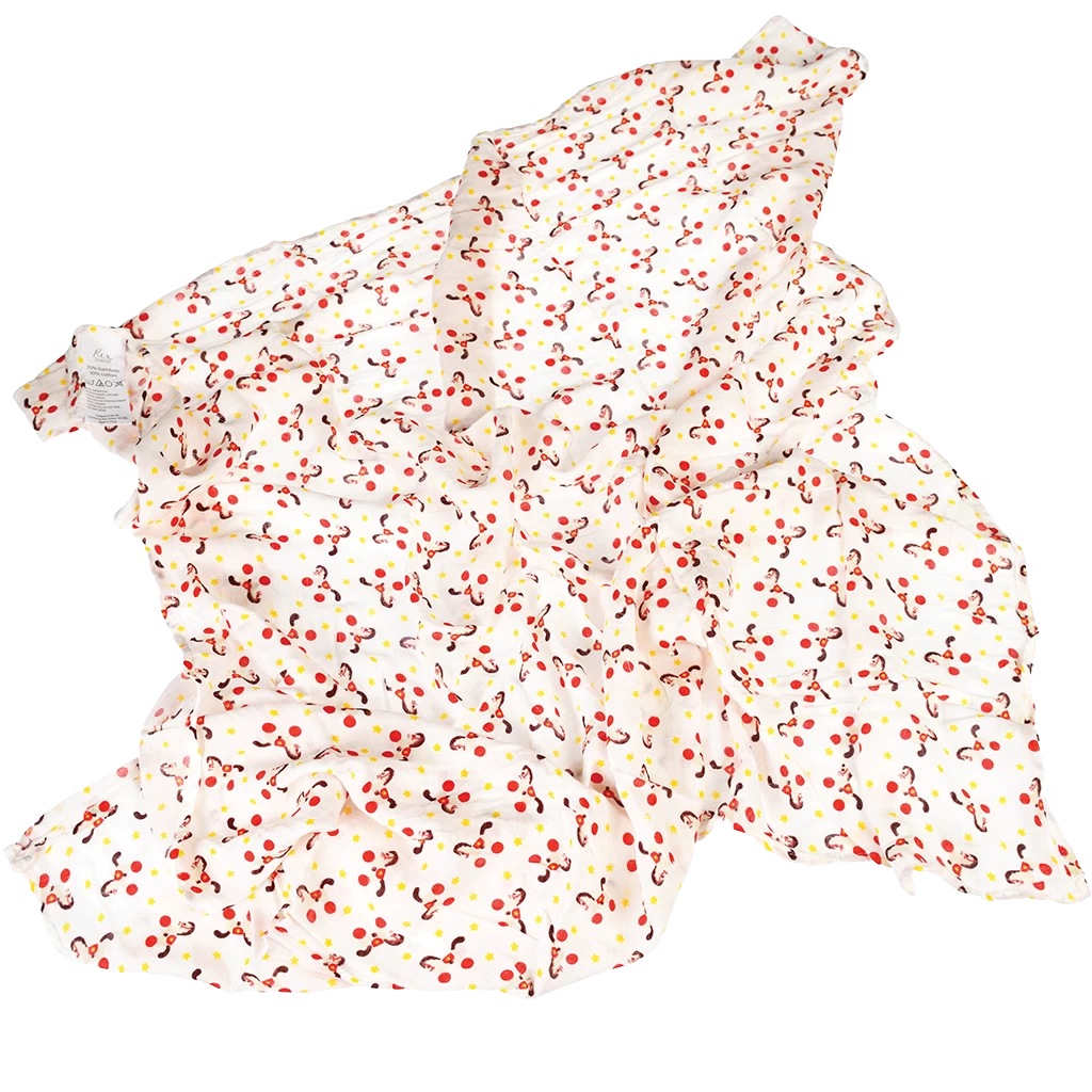 Charlie The Horse Swaddling Blanket - Image 4