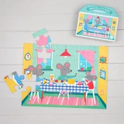 Mouse In A House Floor Puzzle