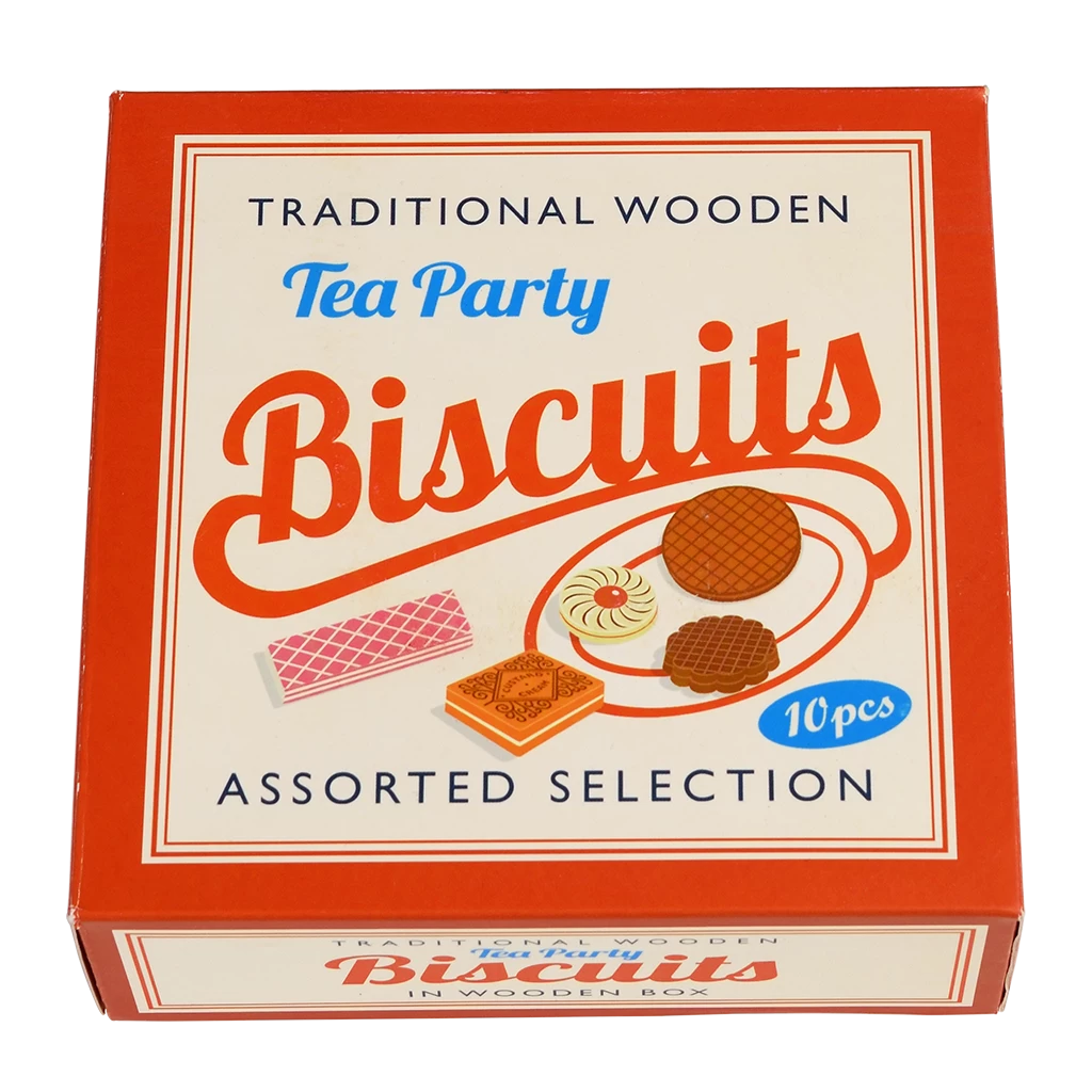 Traditional Wooden Tea Party Biscuits - Image 8