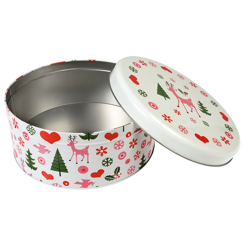50s Christmas Cake Tin - Image 3