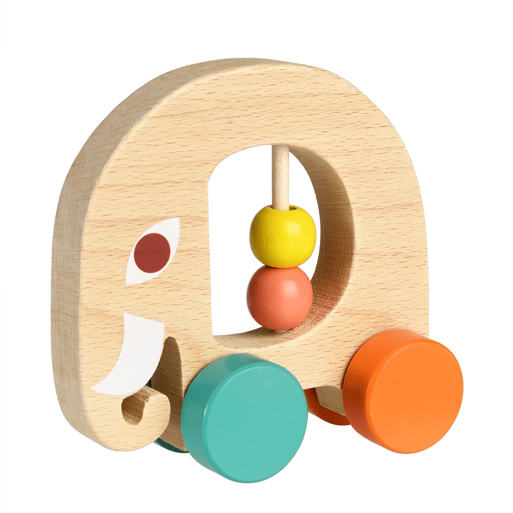 Wild Wonders Push Along Elephant - Image 5