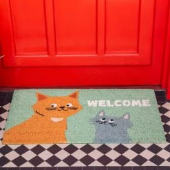 Nine Lives Doormat
