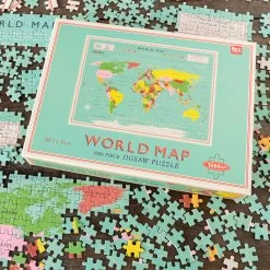World Map 1000 Piece Puzzle