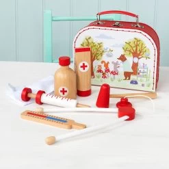 Woodland Friends Wooden Doctor's Play Set