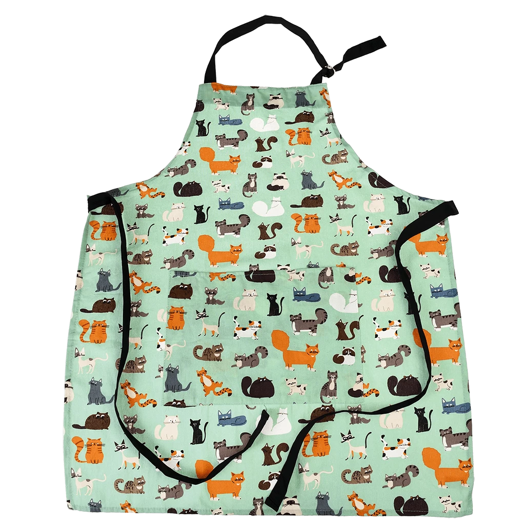 Nine Lives Recycled Cotton Apron - Image 5