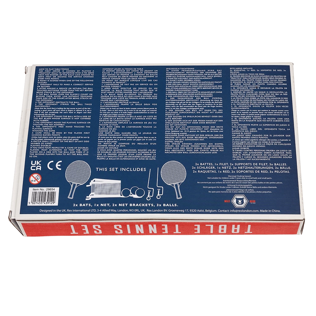 Table Tennis Set - Wild Bear - Image 5