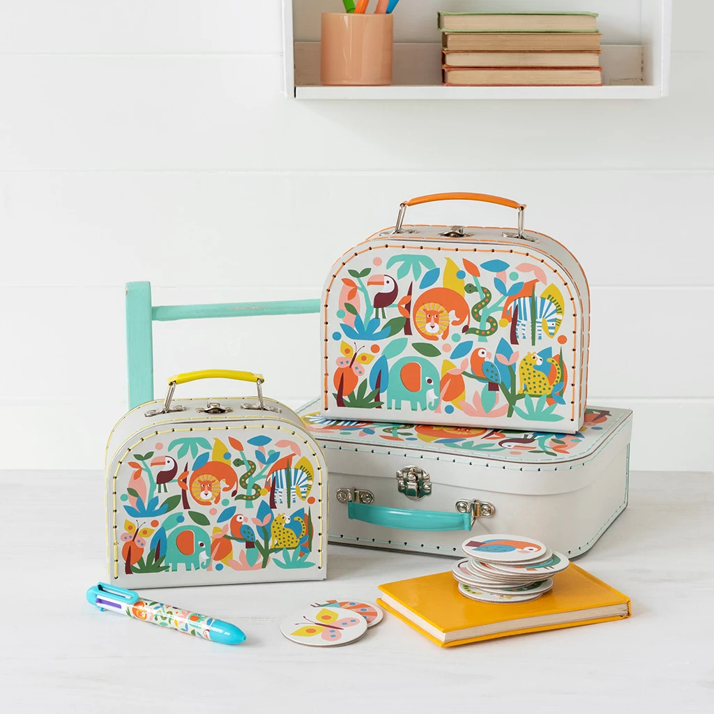 Wild Wonders Pattern Cases (set Of 3)