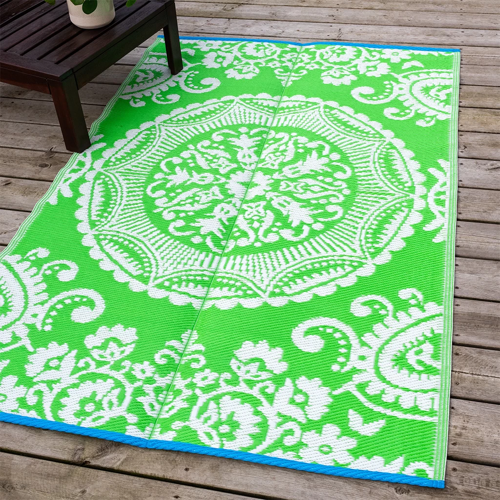 Green Recycled Floor Mat 180x120cm