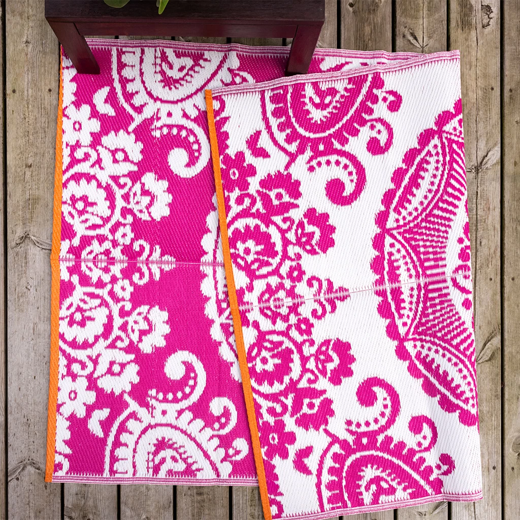 Pink Recycled Floor Mat 180x120cm - Image 6