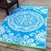 Blue Recycled Floor Mat 180x120cm