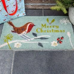 Winter Walk Christmas Doormat