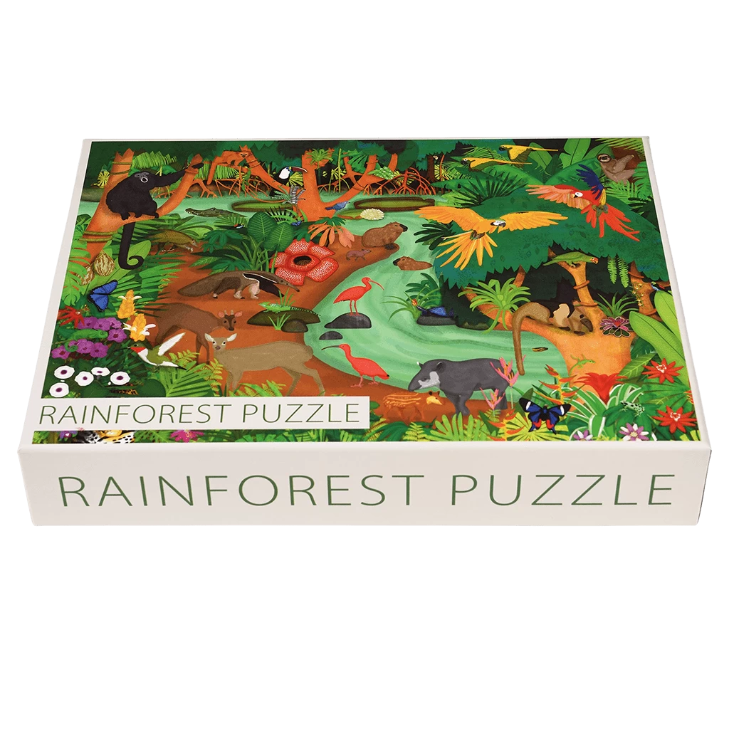 Rainforest 1000 Piece Puzzle - Image 4