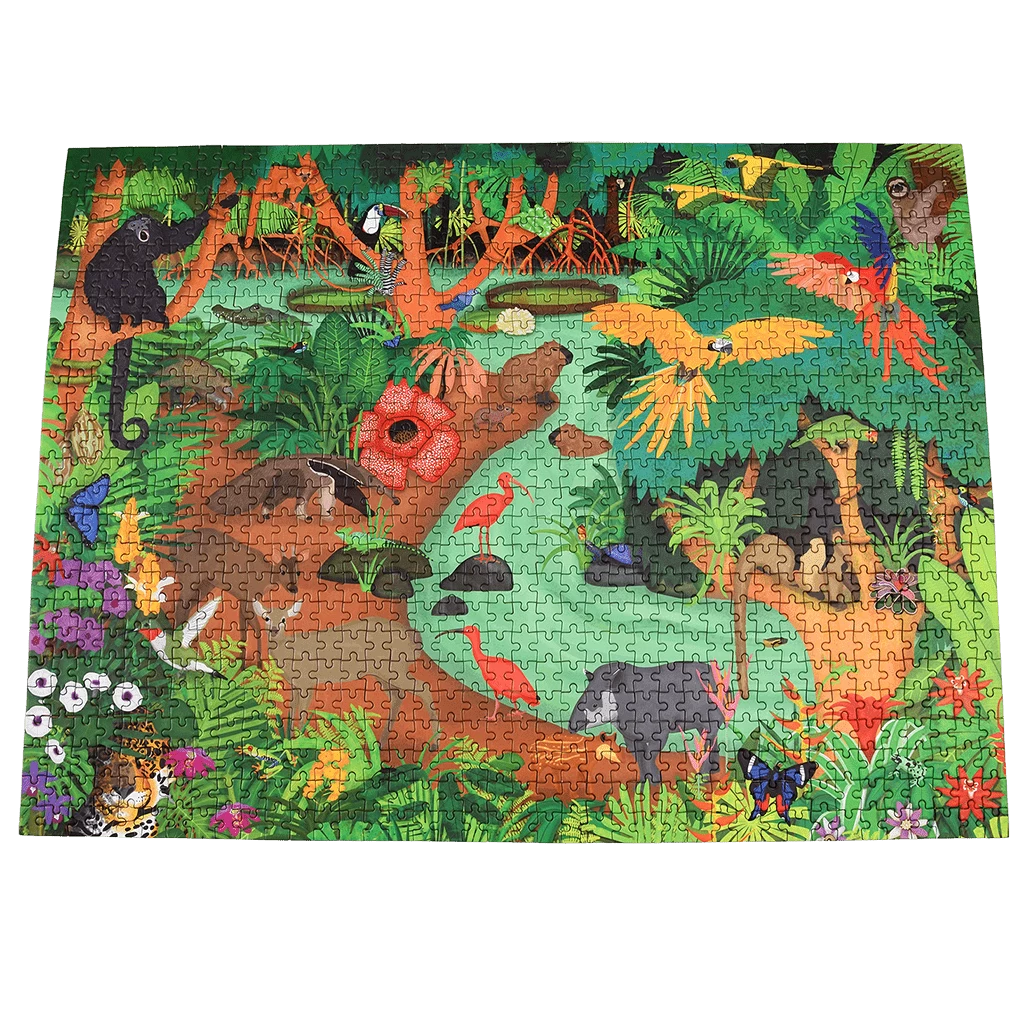 Rainforest 1000 Piece Puzzle - Image 6