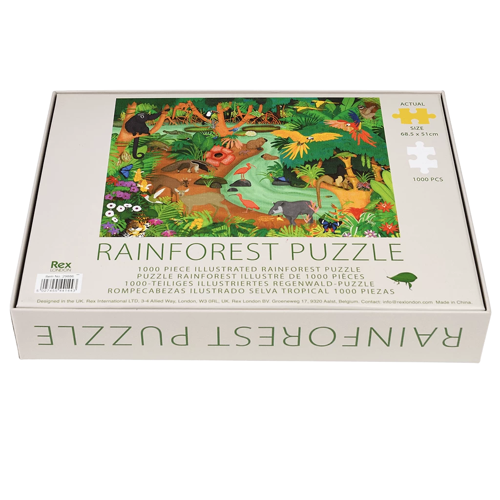 Rainforest 1000 Piece Puzzle - Image 5