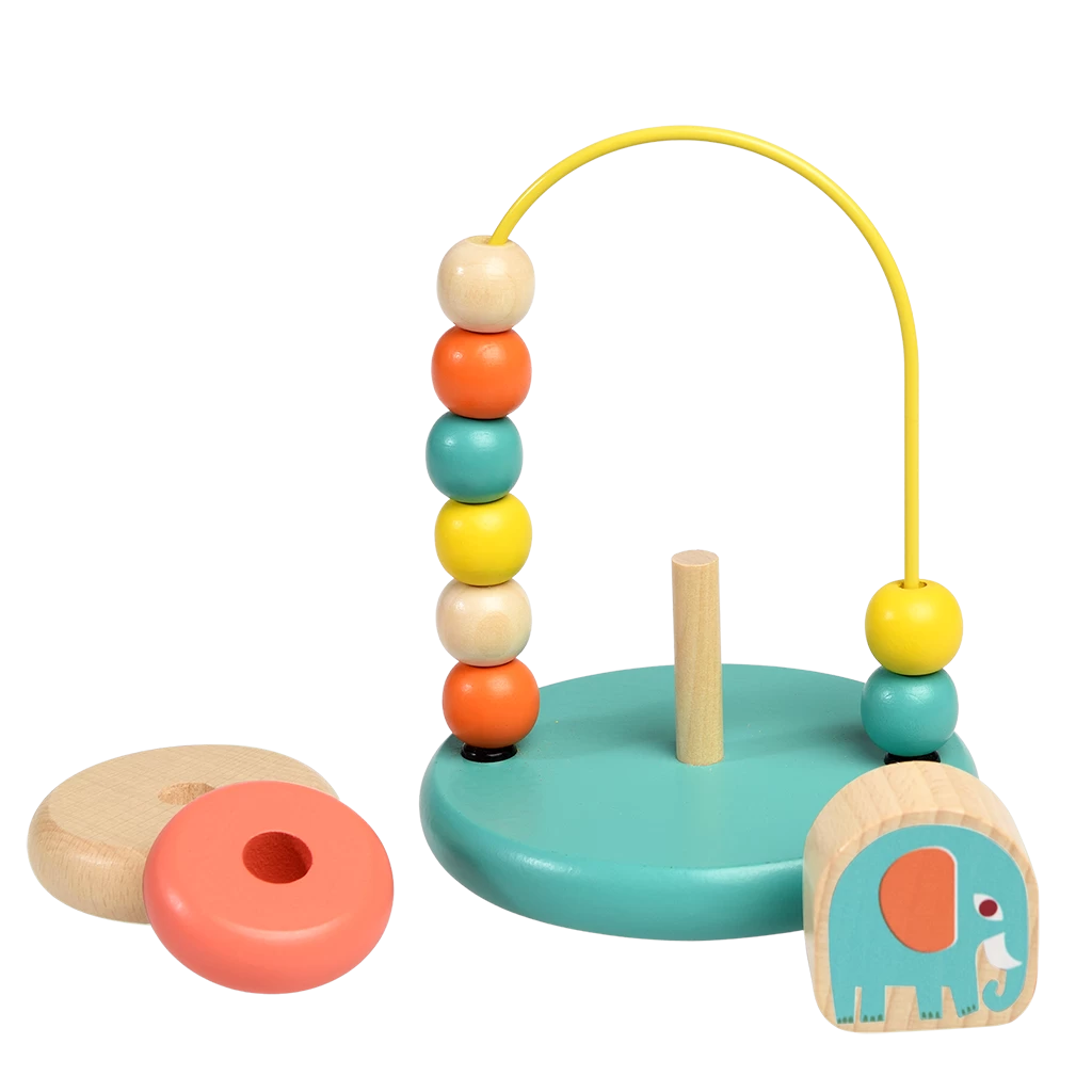 Wild Wonders Mini Bead Loop And Stacker Toy - Image 5
