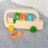 Colourful Creatures Wooden Bus