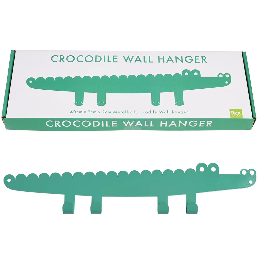 Crocodile Metal Wall Hanger - Image 2