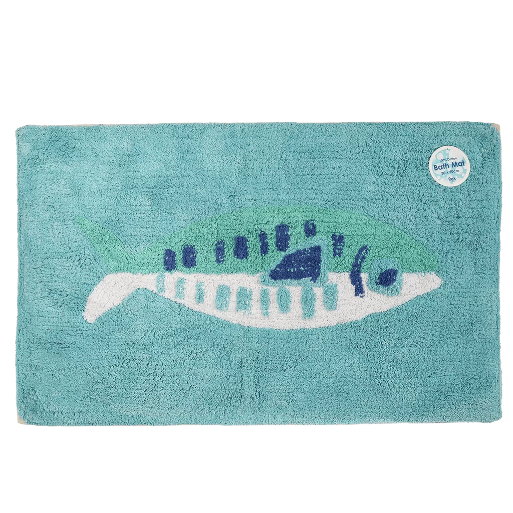 Fish Tufted Cotton Bath Mat - Image 2