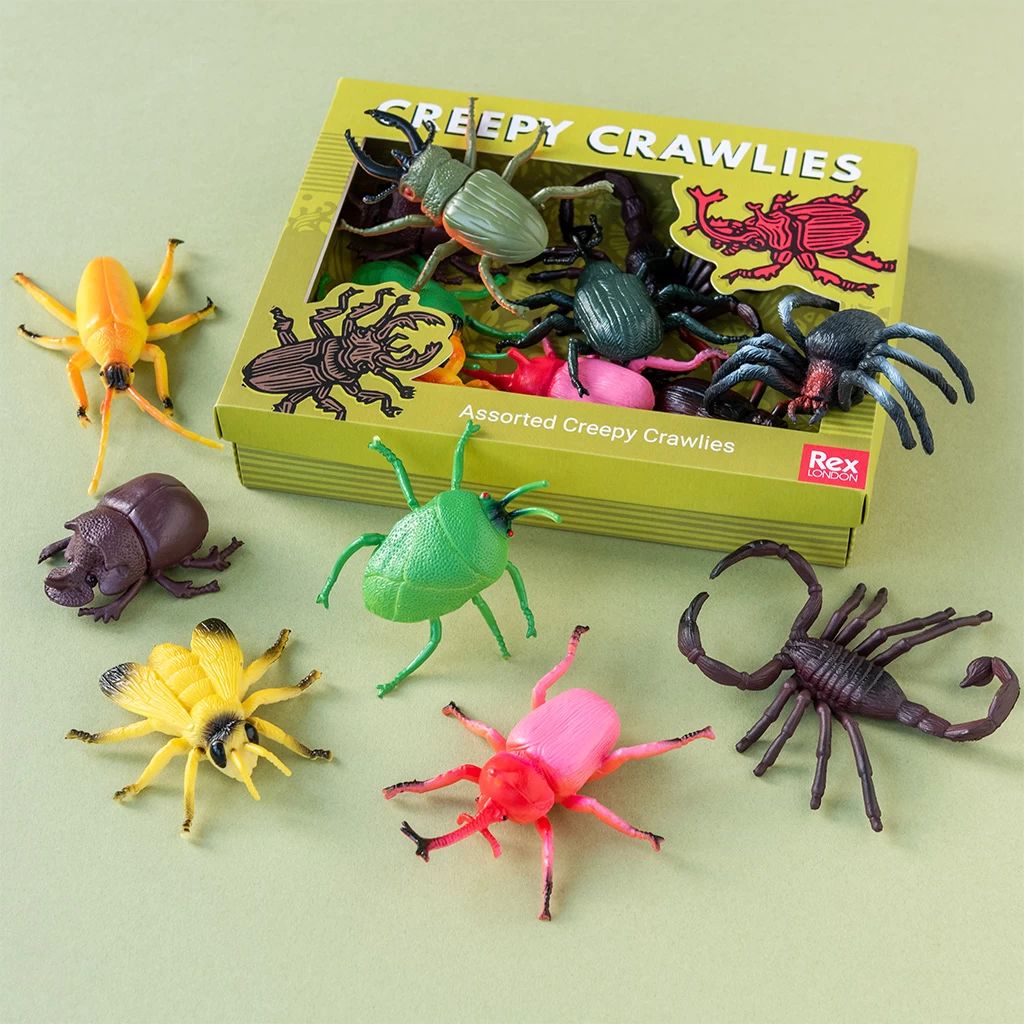 Assorted Creepy Crawlies (box Of 10)