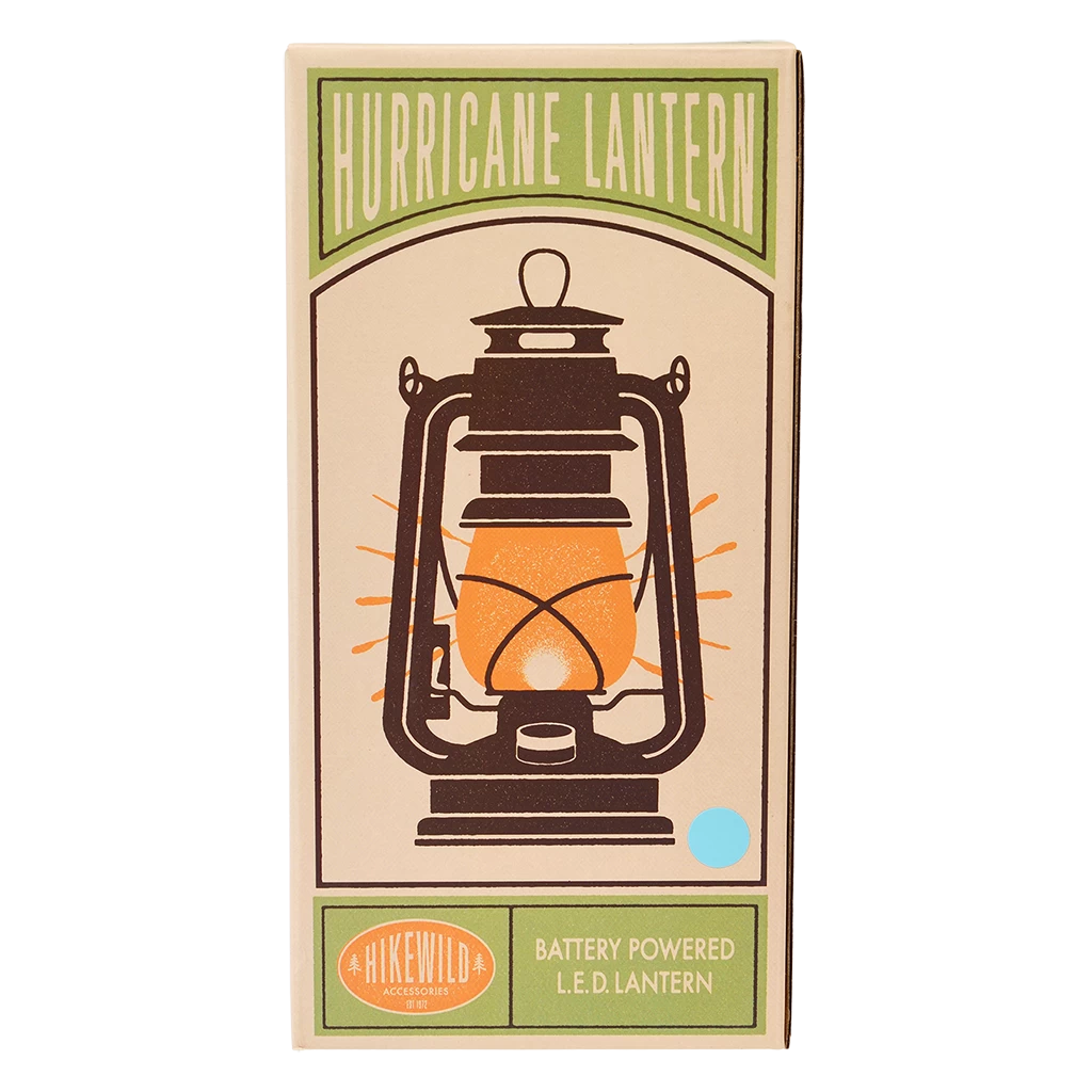 Light Blue Led Hurricane Lantern - Image 7