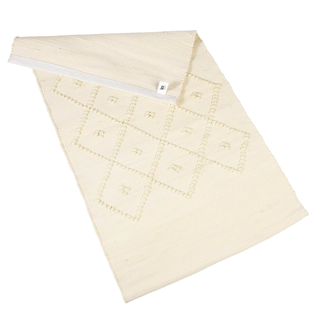 Cream Loop Rug (50cm X 90cm) - Image 2