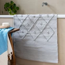 Grey Loop Rug (50cm X 90cm)