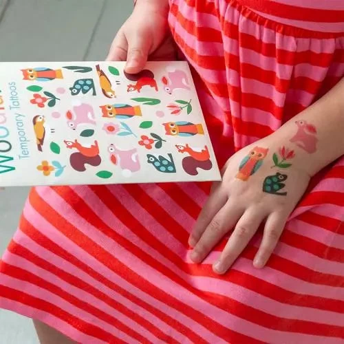 Woodland Temporary Tattoos (2 Sheets) - Image 2