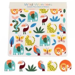 Wild Wonders Stickers (3 Sheet Set)