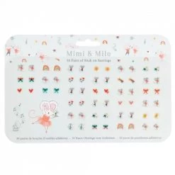 Mimi And Milo Stick On Earrings