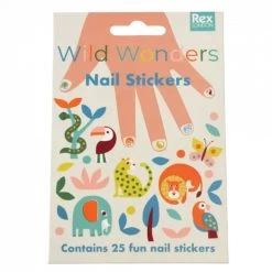 Wild Wonders Nail Stickers (Pack Of 25)
