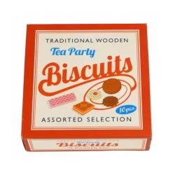 Traditional Wooden Tea Party Biscuits