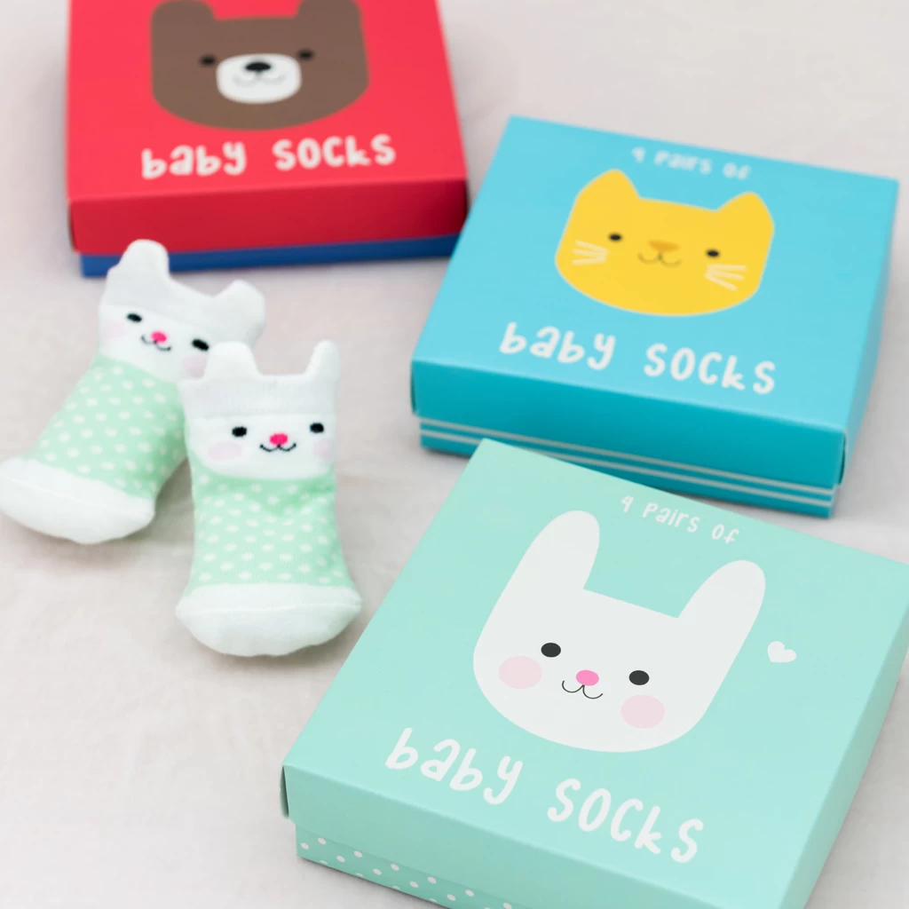 Bonnie The Bunny Design Baby Socks (set Of 4) - Image 6