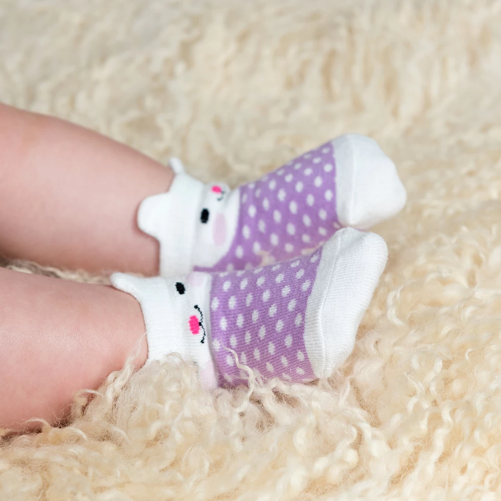 Bonnie The Bunny Design Baby Socks (set Of 4) - Image 2