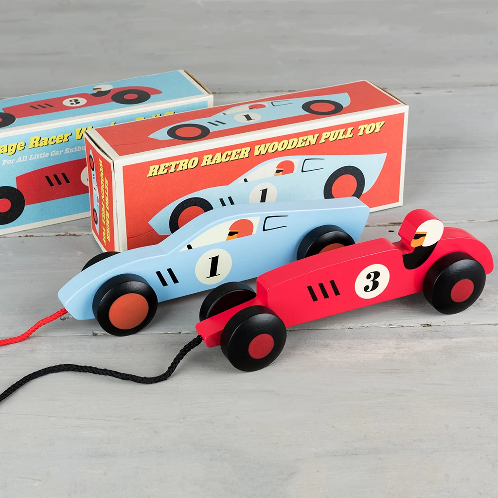 Vintage Racer Pull Toy - Image 6