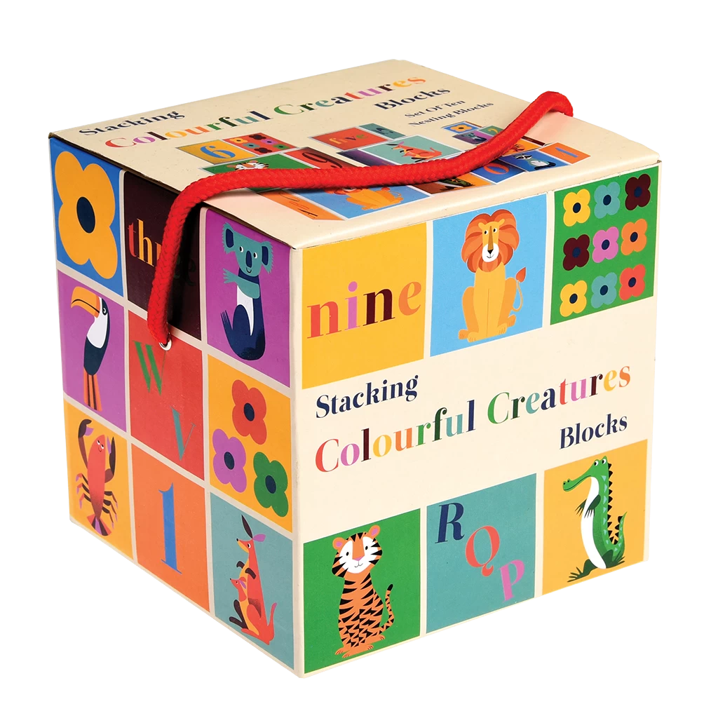 Colourful Creatures Stacking Blocks - Image 3