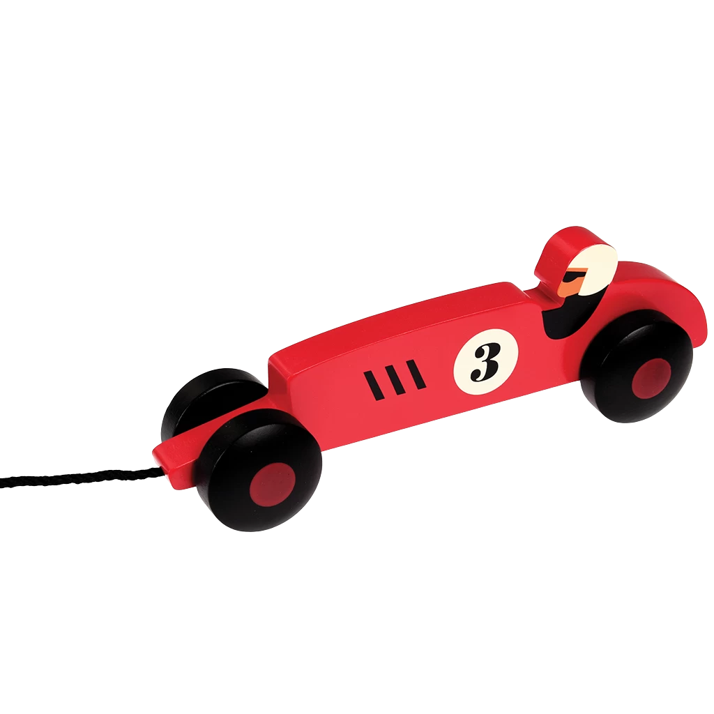 Vintage Racer Pull Toy - Image 4