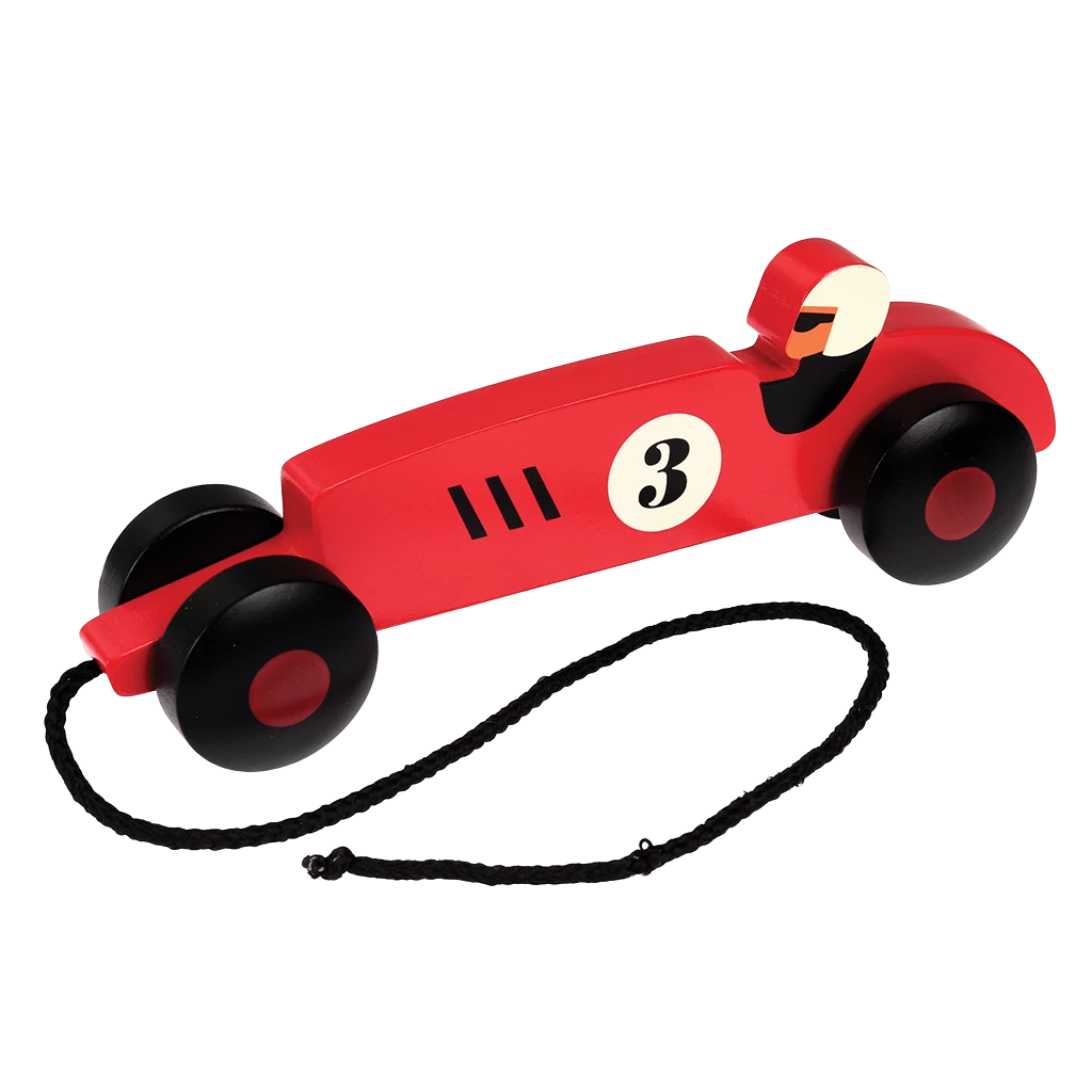 Vintage Racer Pull Toy - Image 3